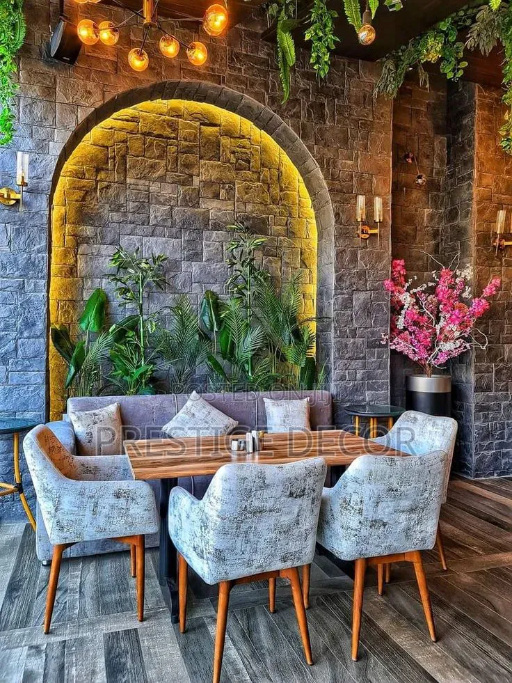 Natural Restaurant Designing