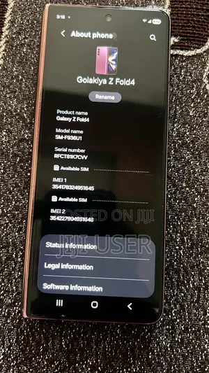 Samsung Galaxy Z Fold 5 256 GB Purple