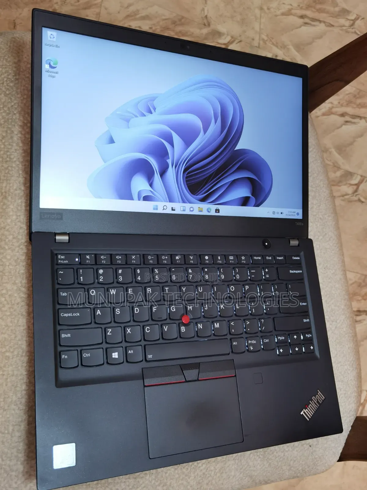 Laptop Lenovo ThinkPad T490s 8GB Intel Core i5 SSD 256GB