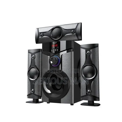 Channel Multimedia Speaker System – Powerful Bass, Bluetooth