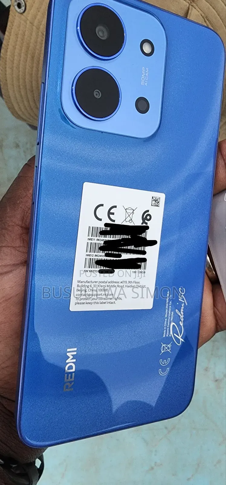 New Xiaomi Redmi 15C 4G 128 GB Red