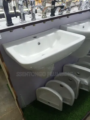 Basin (Full Set)Big With Tap Angle v Flexible Tub Flexible West Bolt