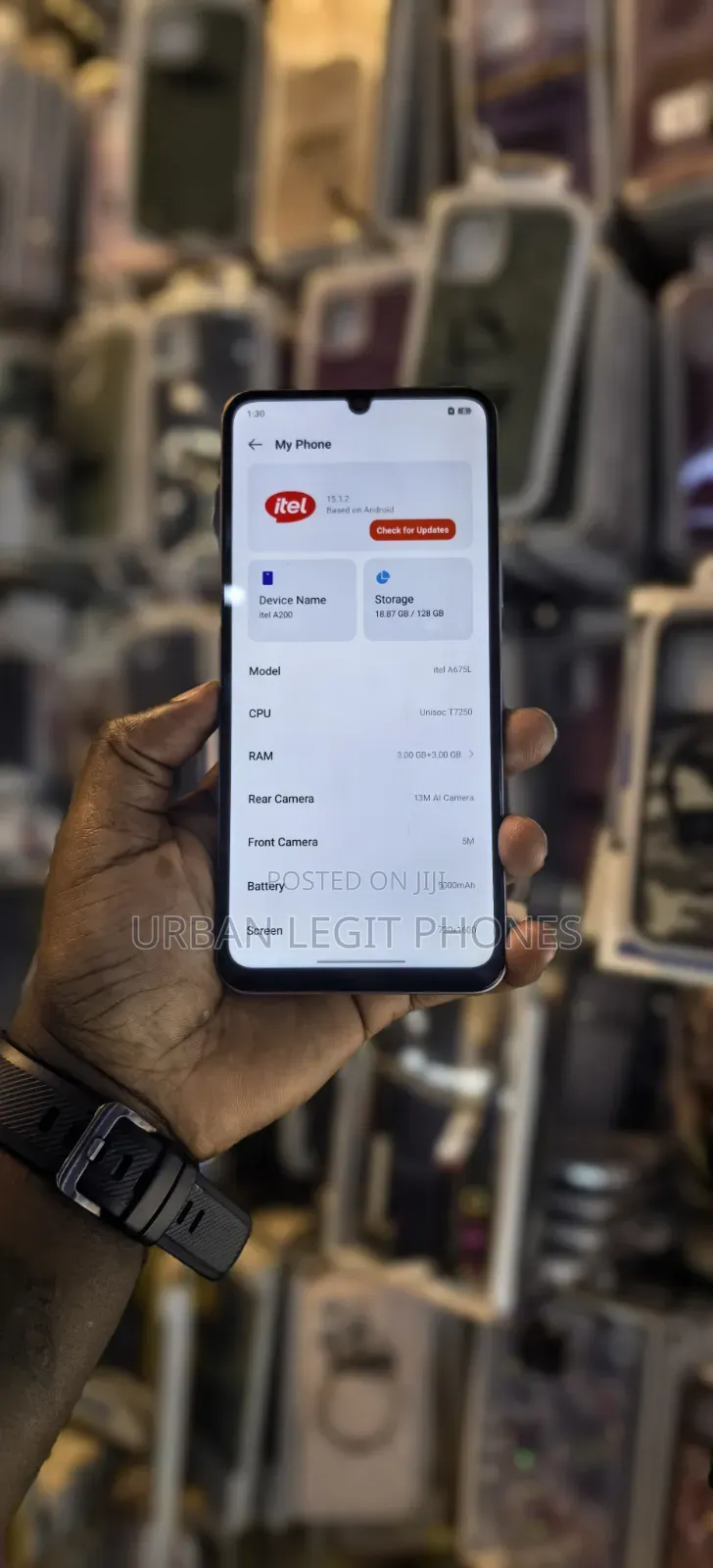 Itel A200+ 128 GB Gray