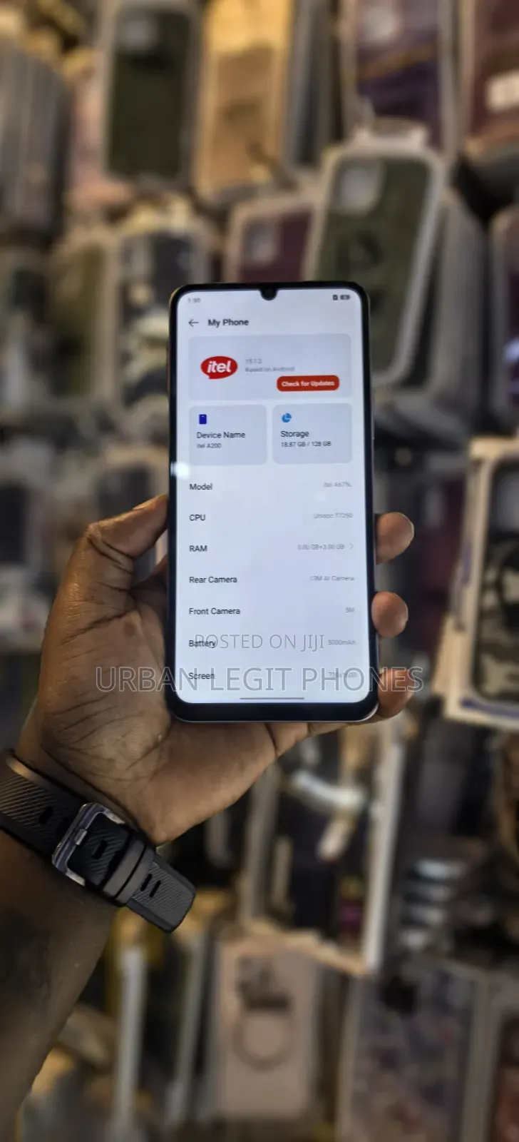 Itel A200+ 128 GB Gray
