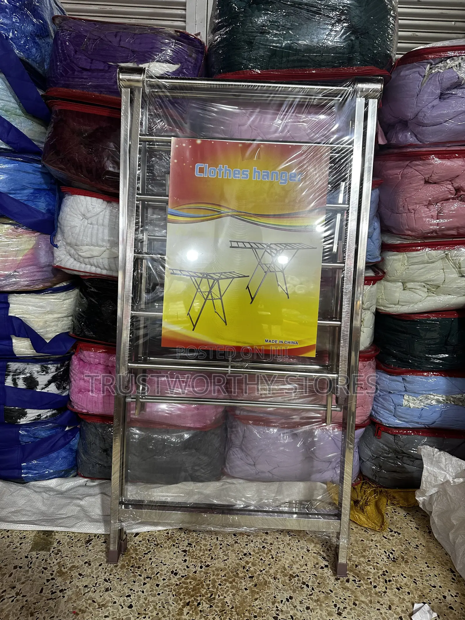 Durable Drying Rack - Sliver in Color and Foldable