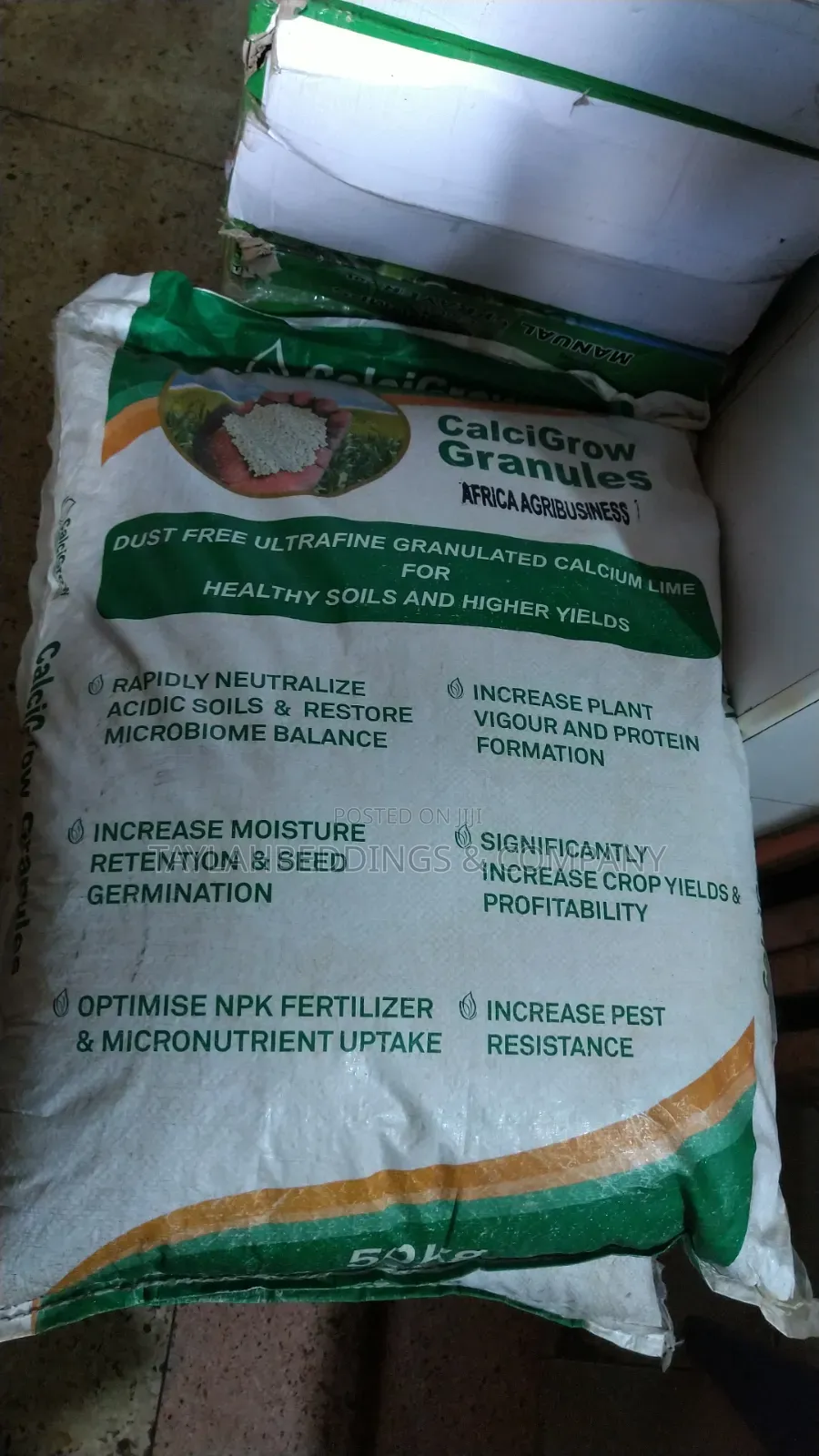 Calcigrow Organic Fertilizer 50kg