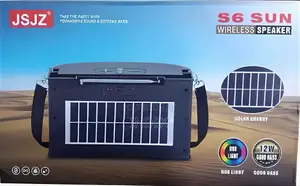JSJZ S6 Sun Wireless Bluetooth Speaker - Extreme Bass Portable