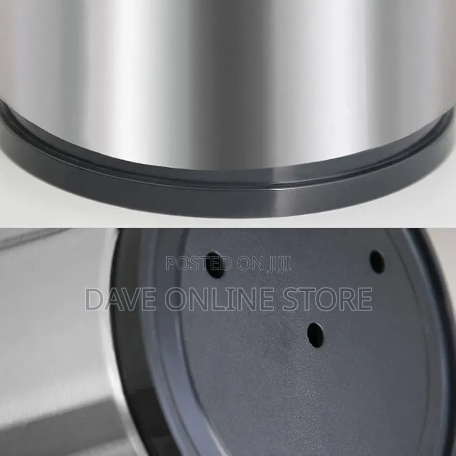 Silver Knife Block Holder Stainless Steel Slot Storage