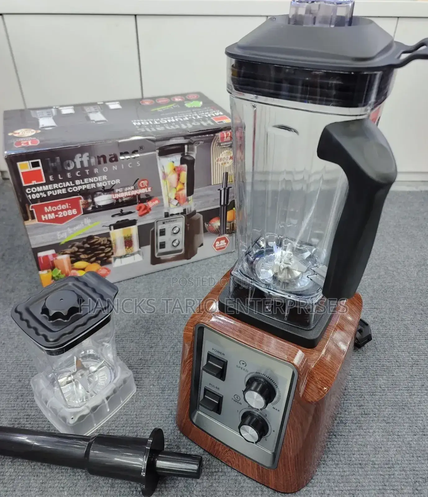 Hoffmans Hm-2086 Commercial Blender