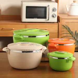 Colorful Thermal Food Warmer Set – Set Of 4