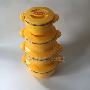 Colorful Thermal Food Warmer Set – Set Of 4