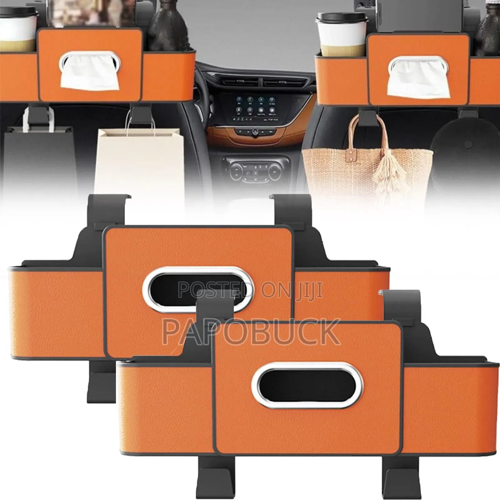 Multi-Functional Universal Car Seat Storage Box