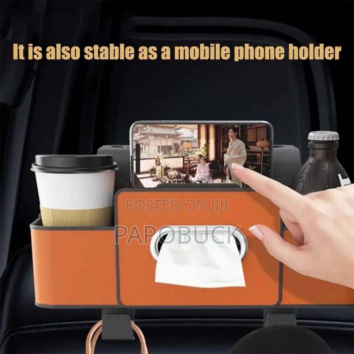 Multi-Functional Universal Car Seat Storage Box