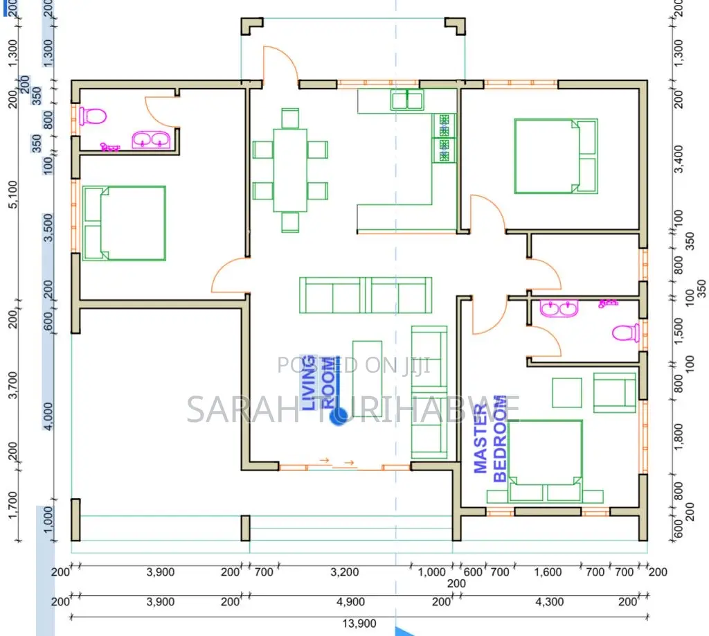 3bdrm House in Brigde View Jomayi, Wakiso / Wakiso for sale