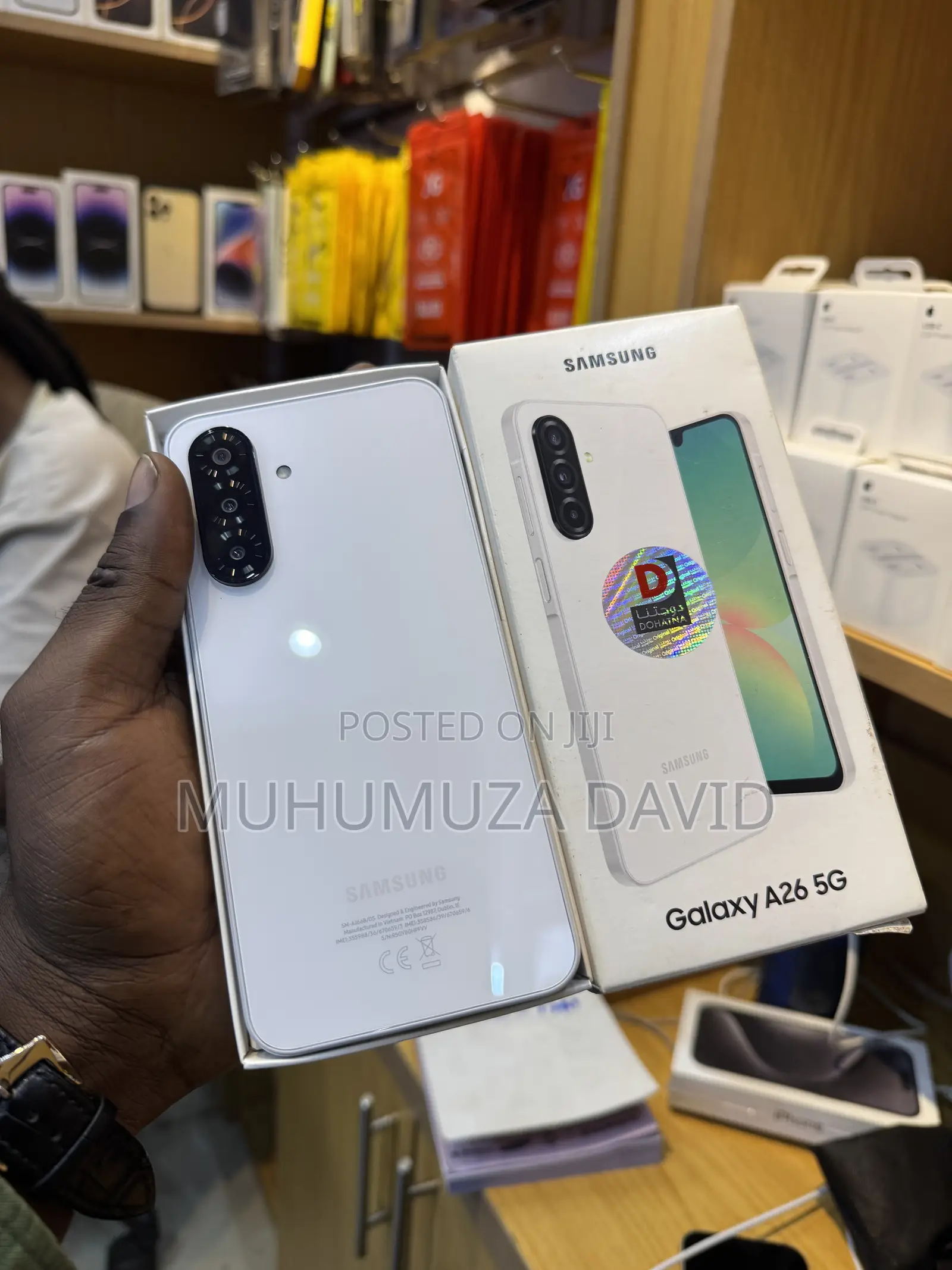 New Samsung Galaxy A26 256 GB White
