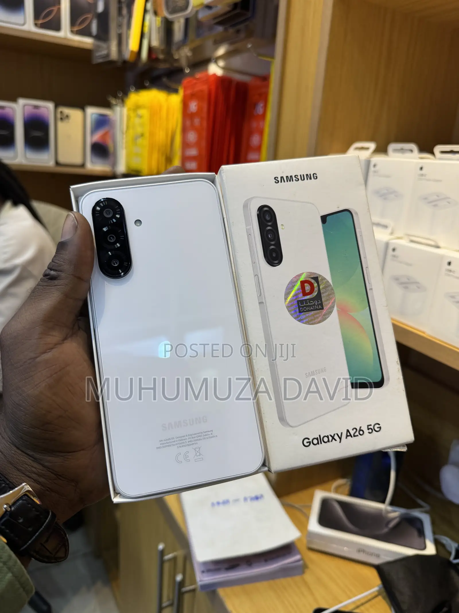 New Samsung Galaxy A26 256 GB White