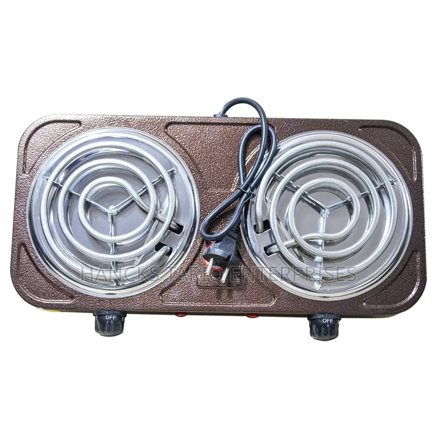 Double Burner Electric Hot Plate