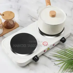 Double Burner Electric Hot Plate