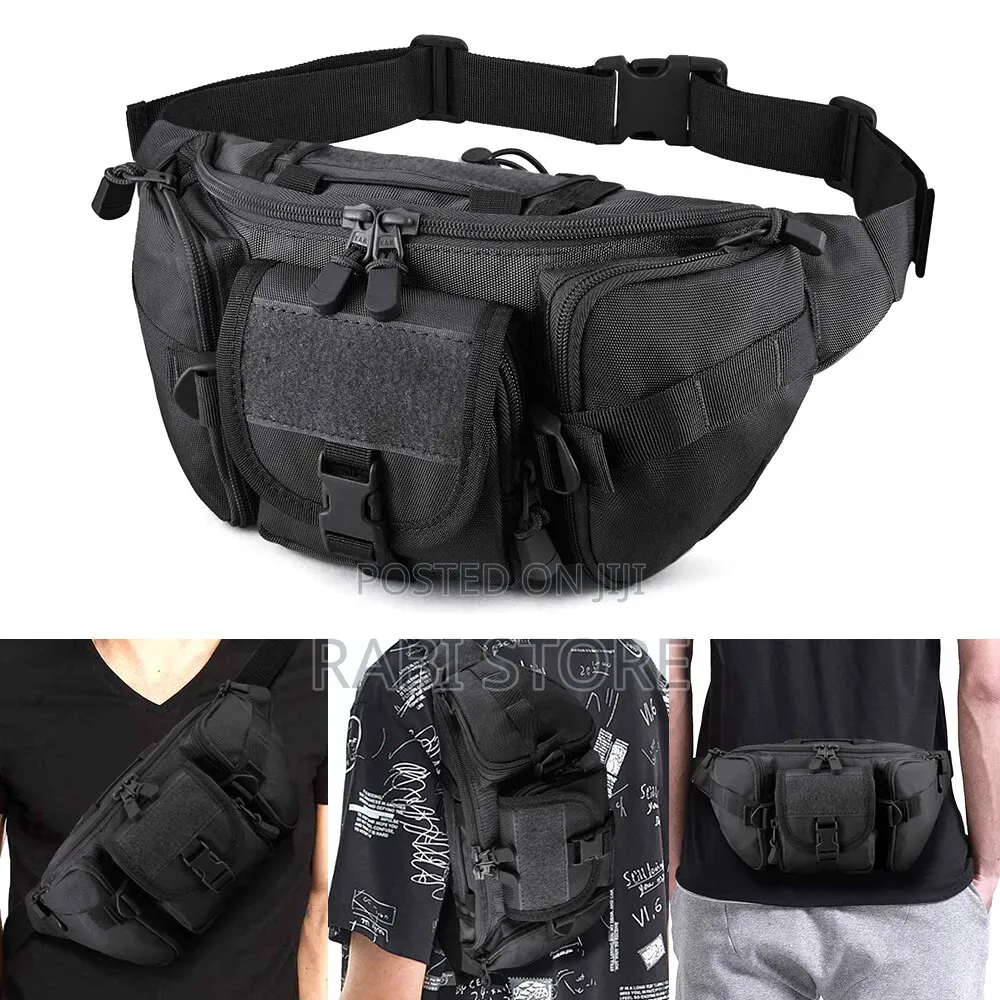 Outdoor Waist Bag Black