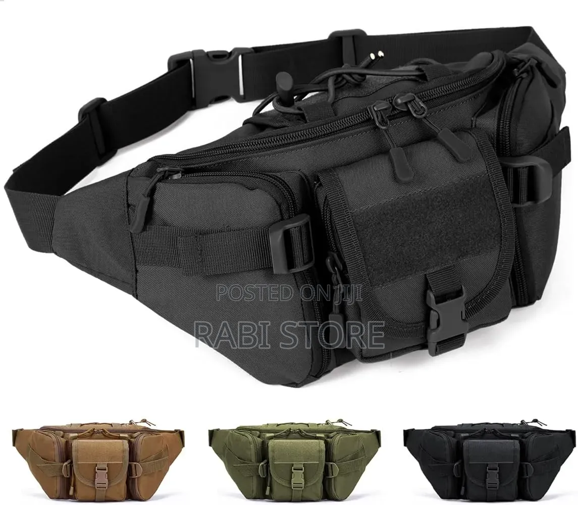 Outdoor Waist Bag Black