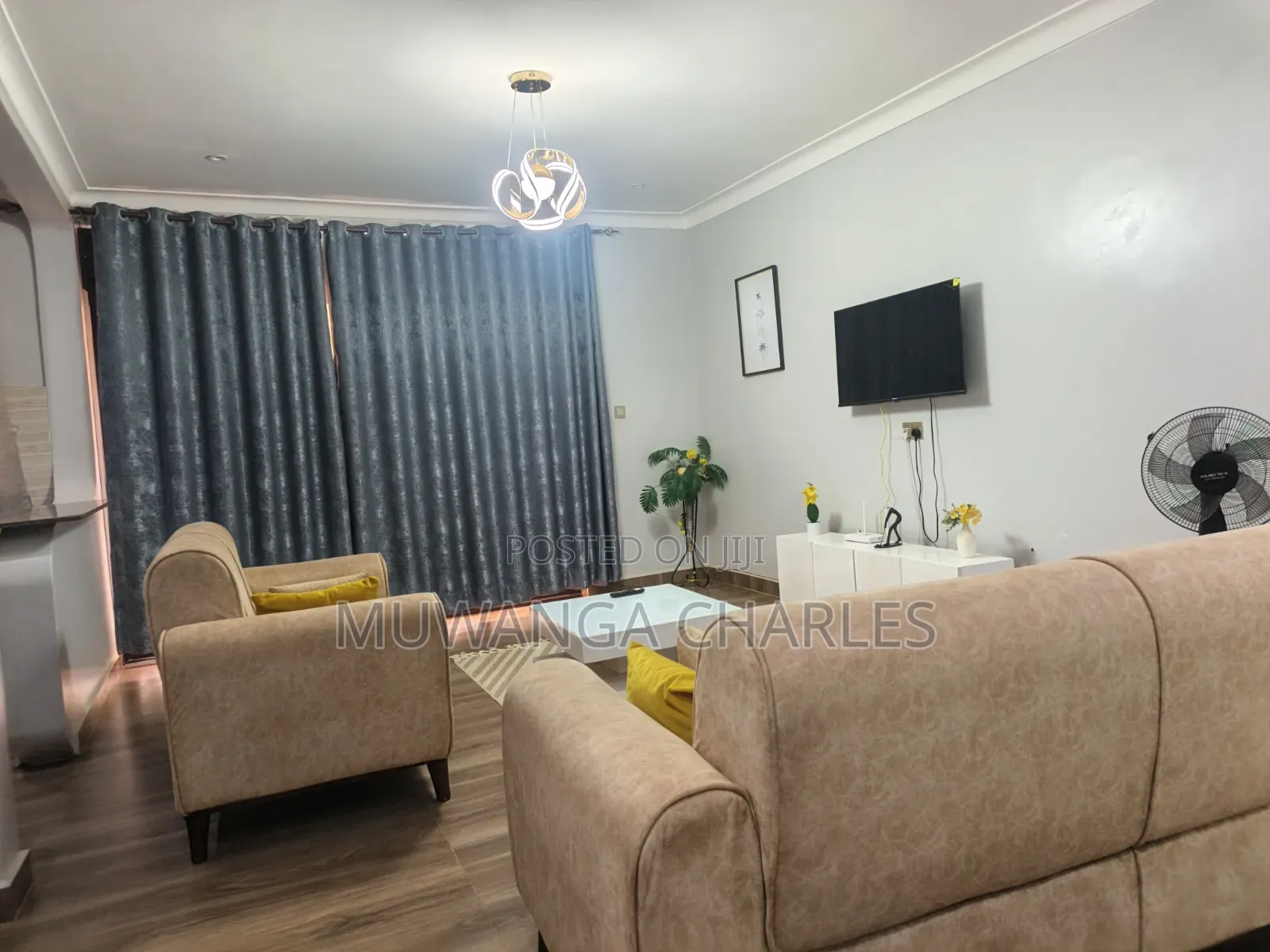 Furnished 1bdrm Apartment in Fs Properties Ltd, Nakawa for rent