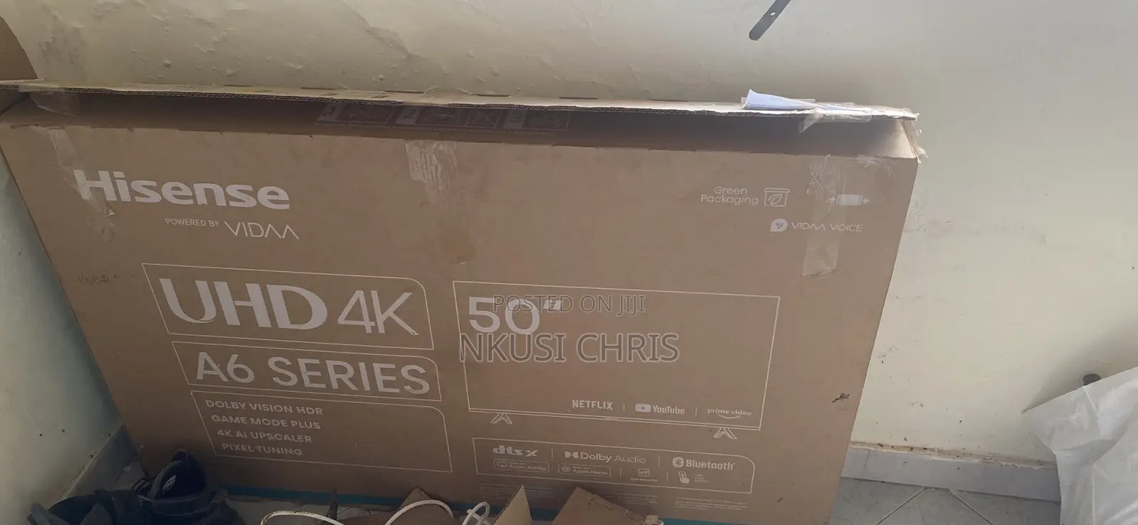 Hisense Smart Tv 50inch Uhd A6 Series Vidaa