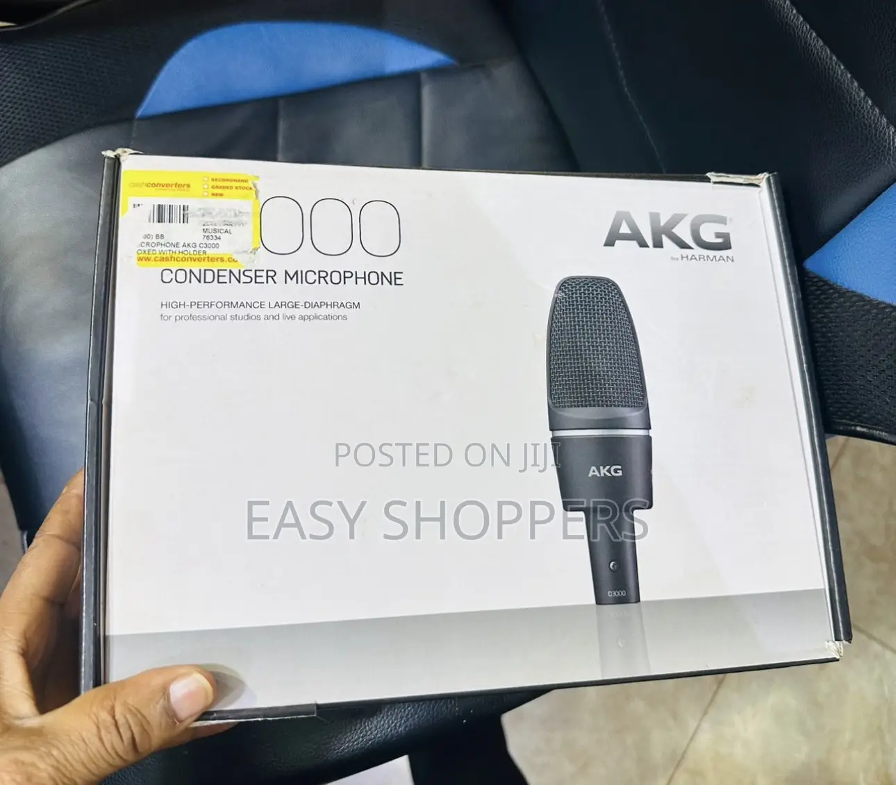 Akg C3000 Condenser Microphone Packaged for Studio Recording