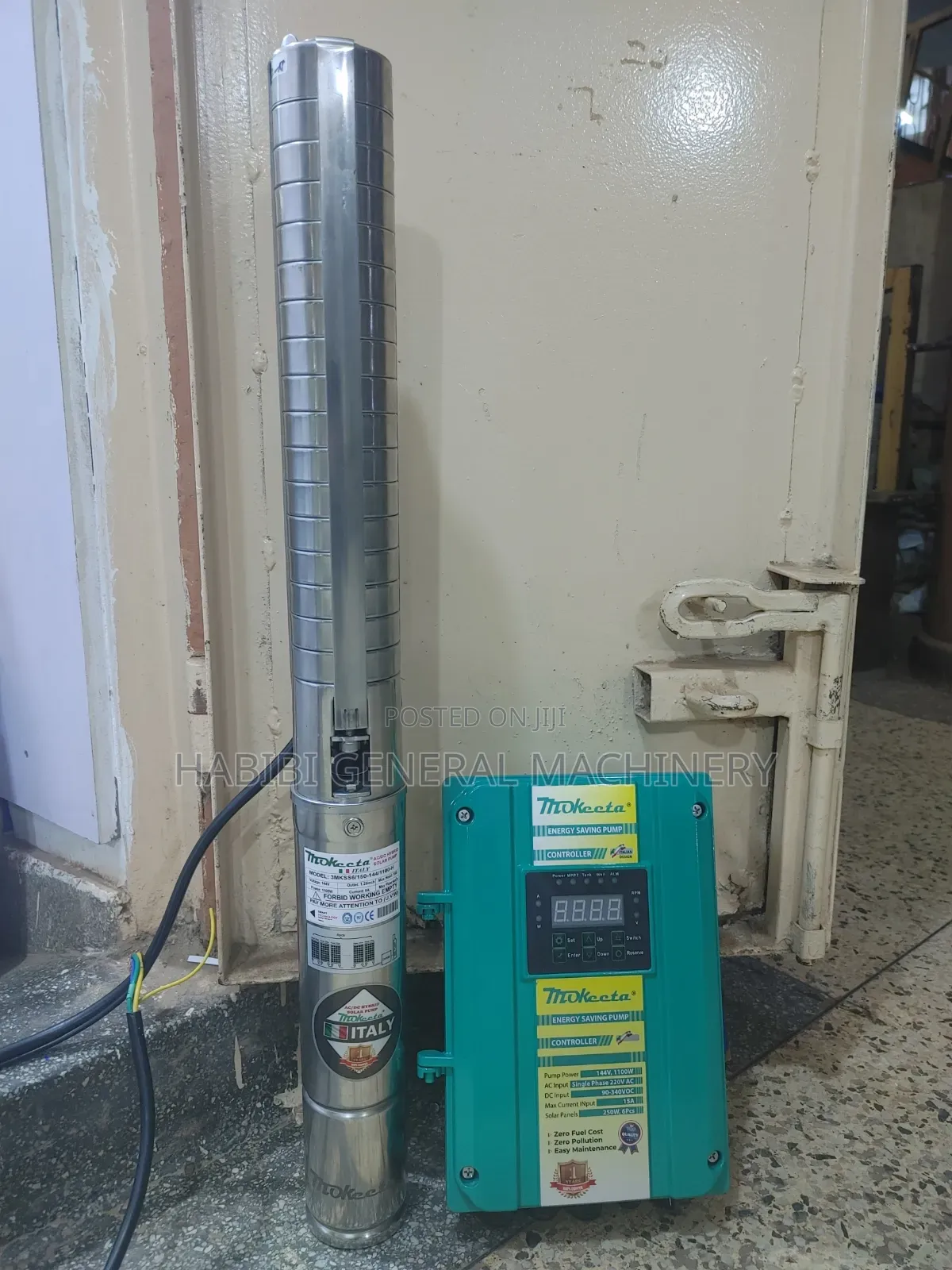 150m Submersible Mokeeta Ac/Dc Hybrid Solar Pump