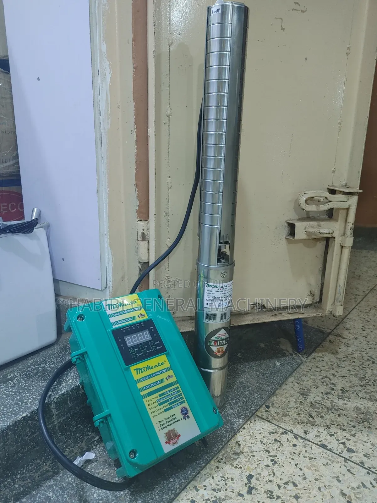 150m Submersible Mokeeta Ac/Dc Hybrid Solar Pump