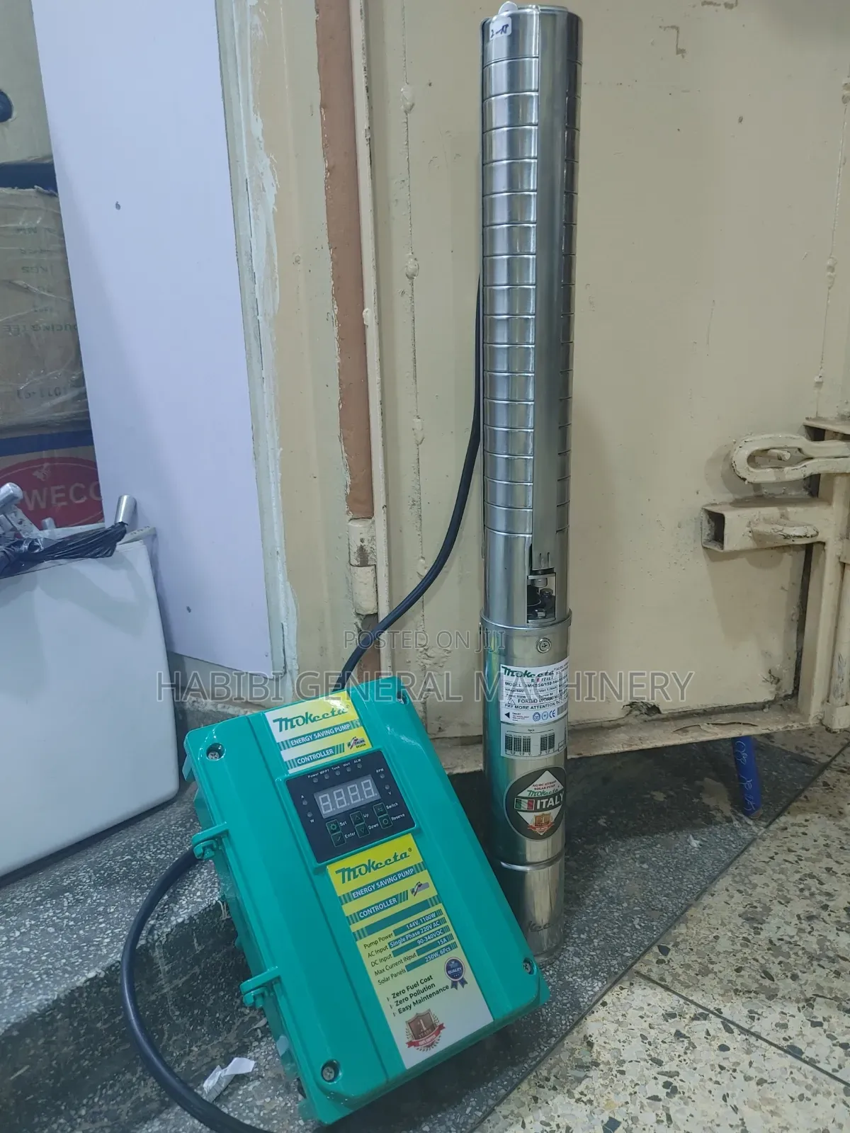 Mokeeta 150m Submersible Ac/Dc Hybrid Solar Water Pumps 144v
