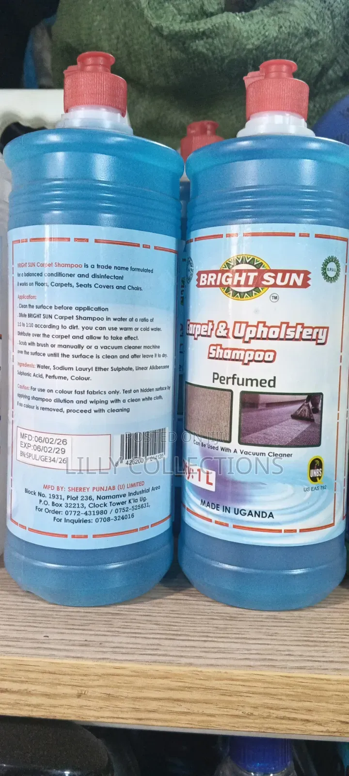 1 Litre of Carpet and Upholstery Shampoo Perfume