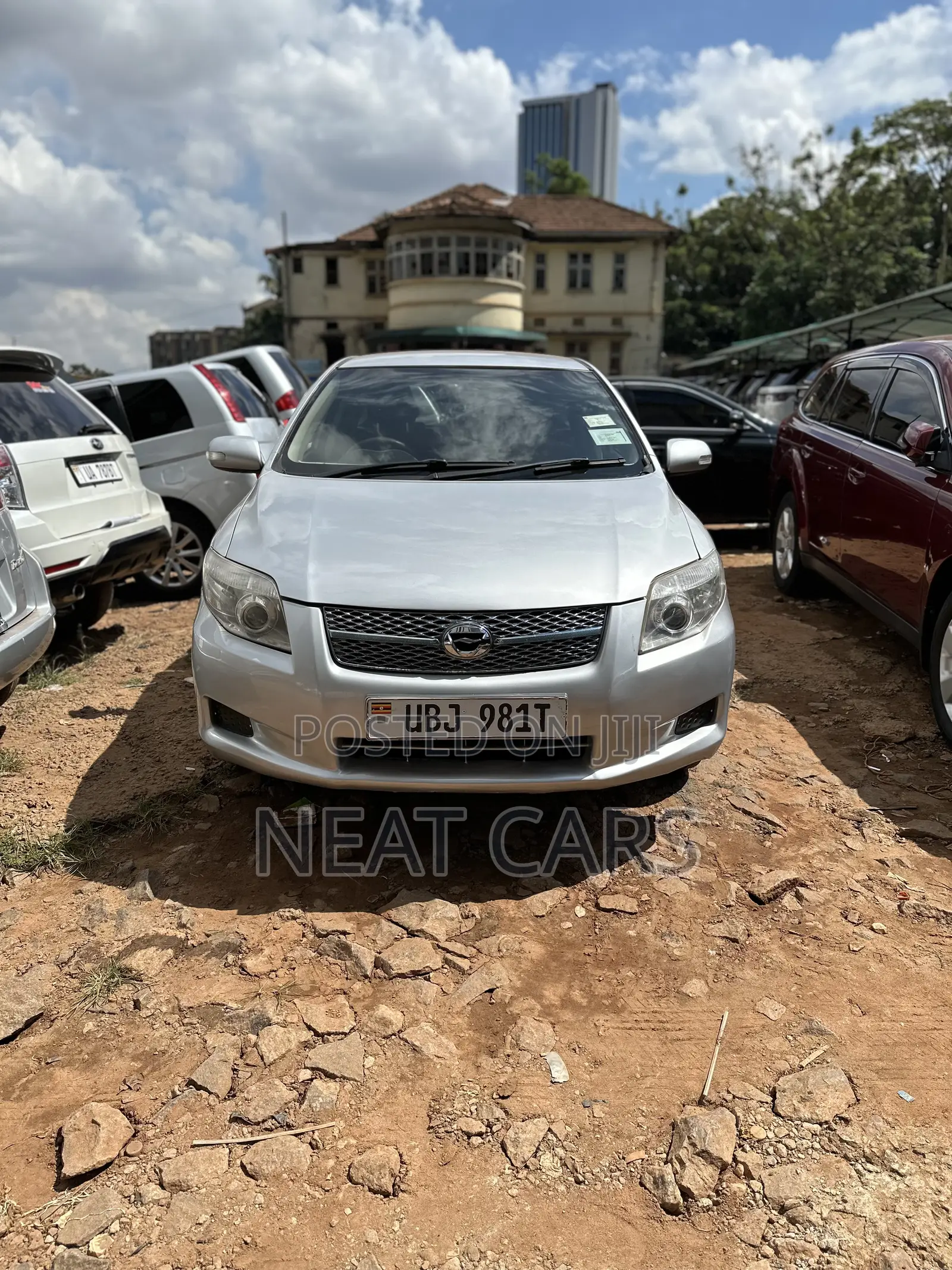 Toyota Corolla Fielder 2007 Silver