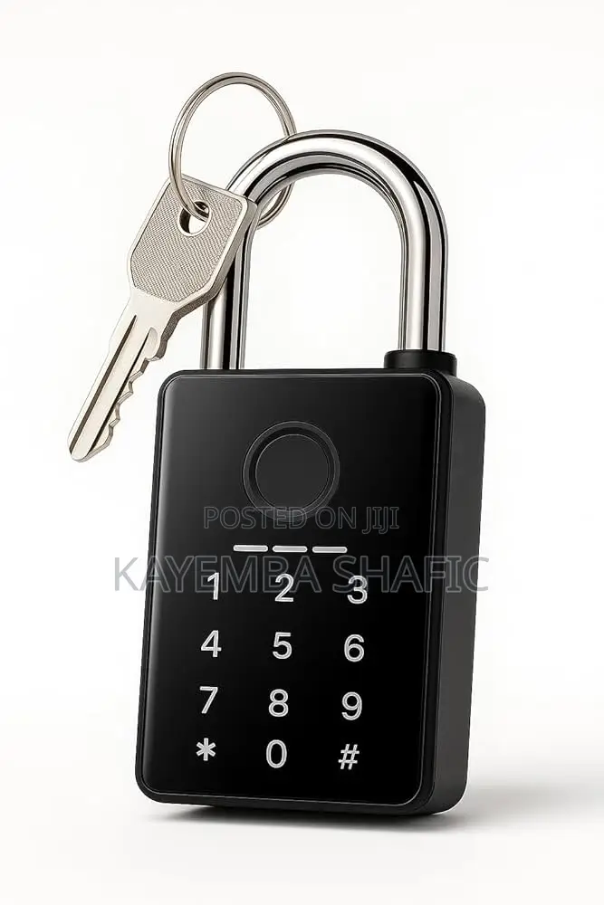 Heavy Duty Smart Padlock - Fingerprint, Passcode & App Control