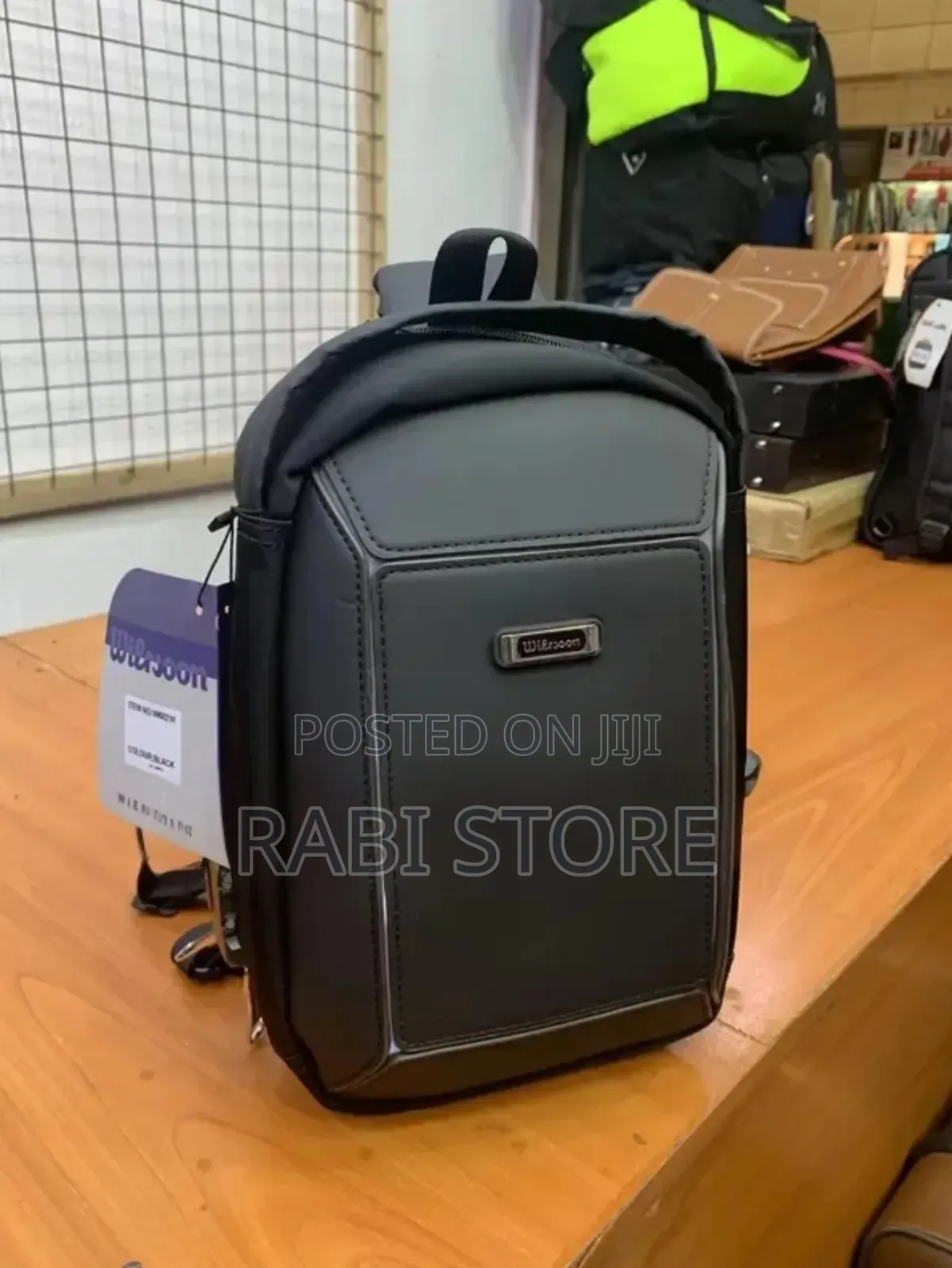 Wiresoon Cross Body Bag With Usb Charging Port Black