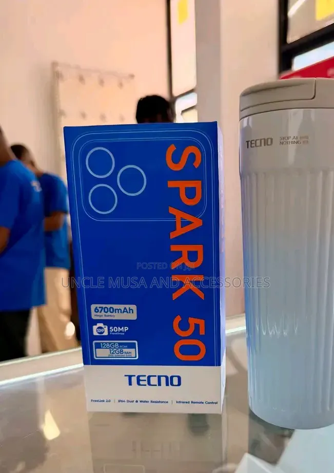 New Tecno Spark 50 128 GB Pink