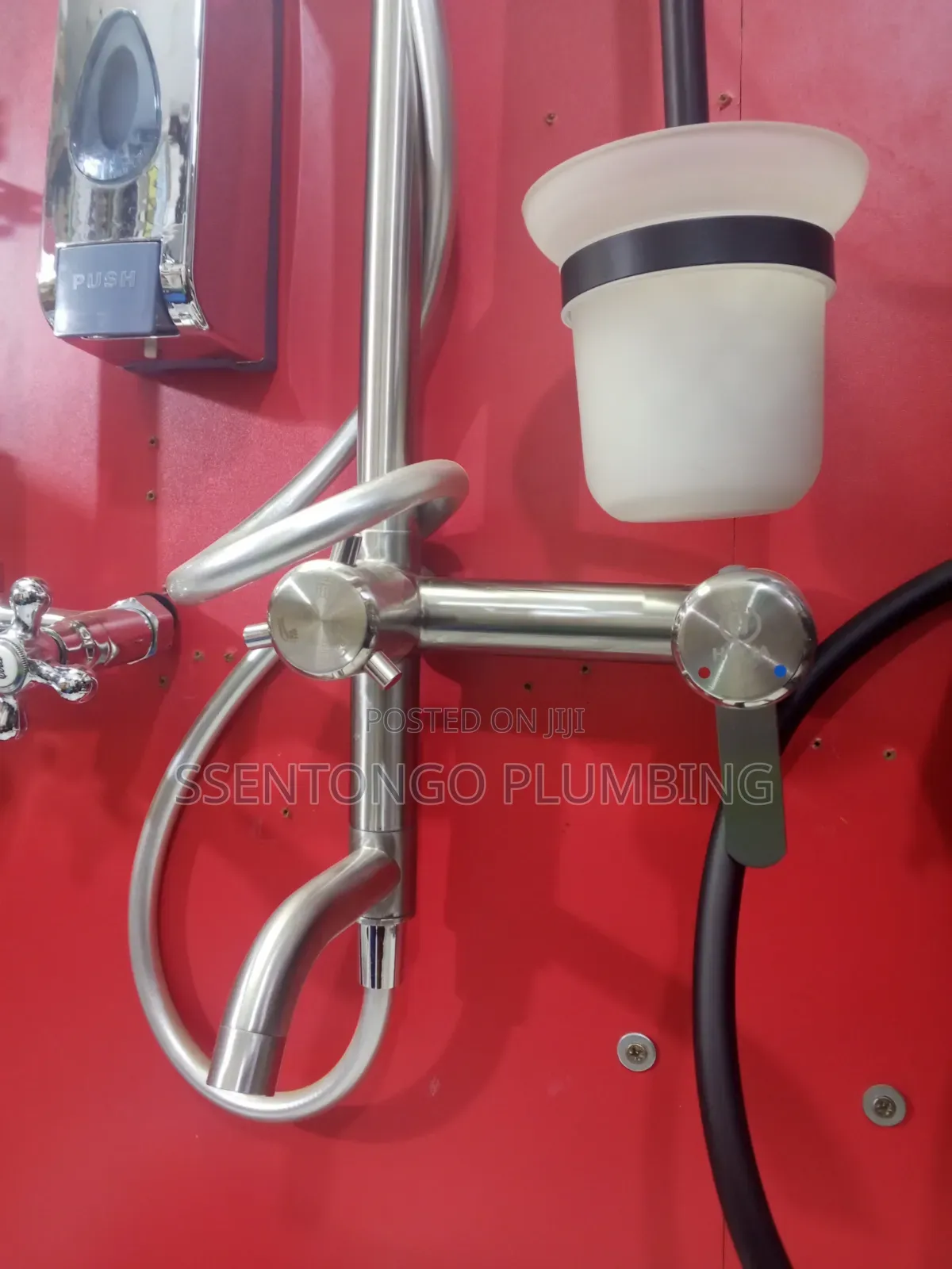 Shower Mixer( Full Set) Silver Good Quality (All Types)