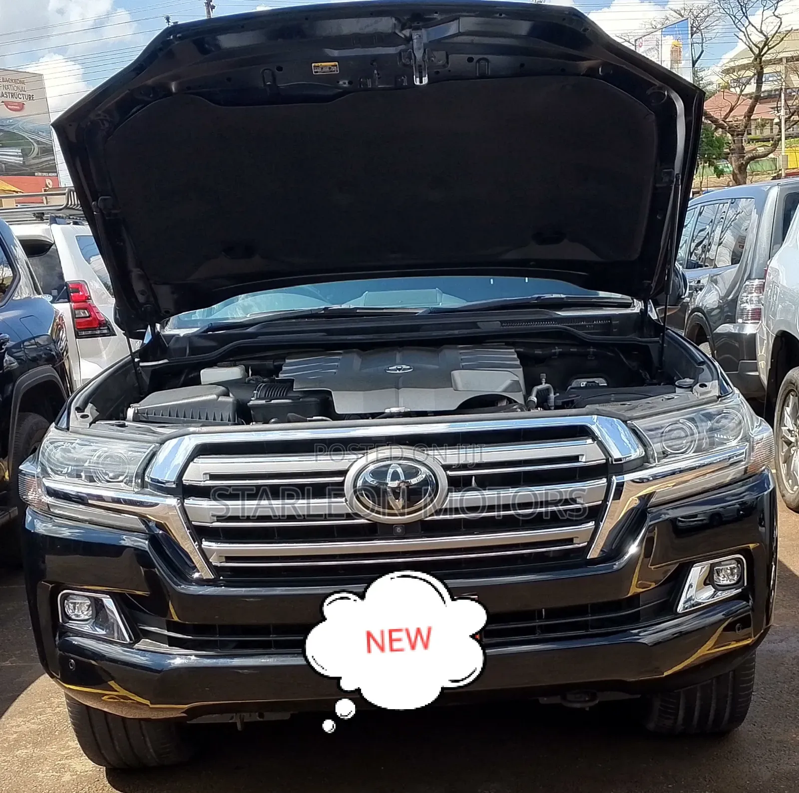 Toyota Land Cruiser 4.6 V8 ZX 2017 Black