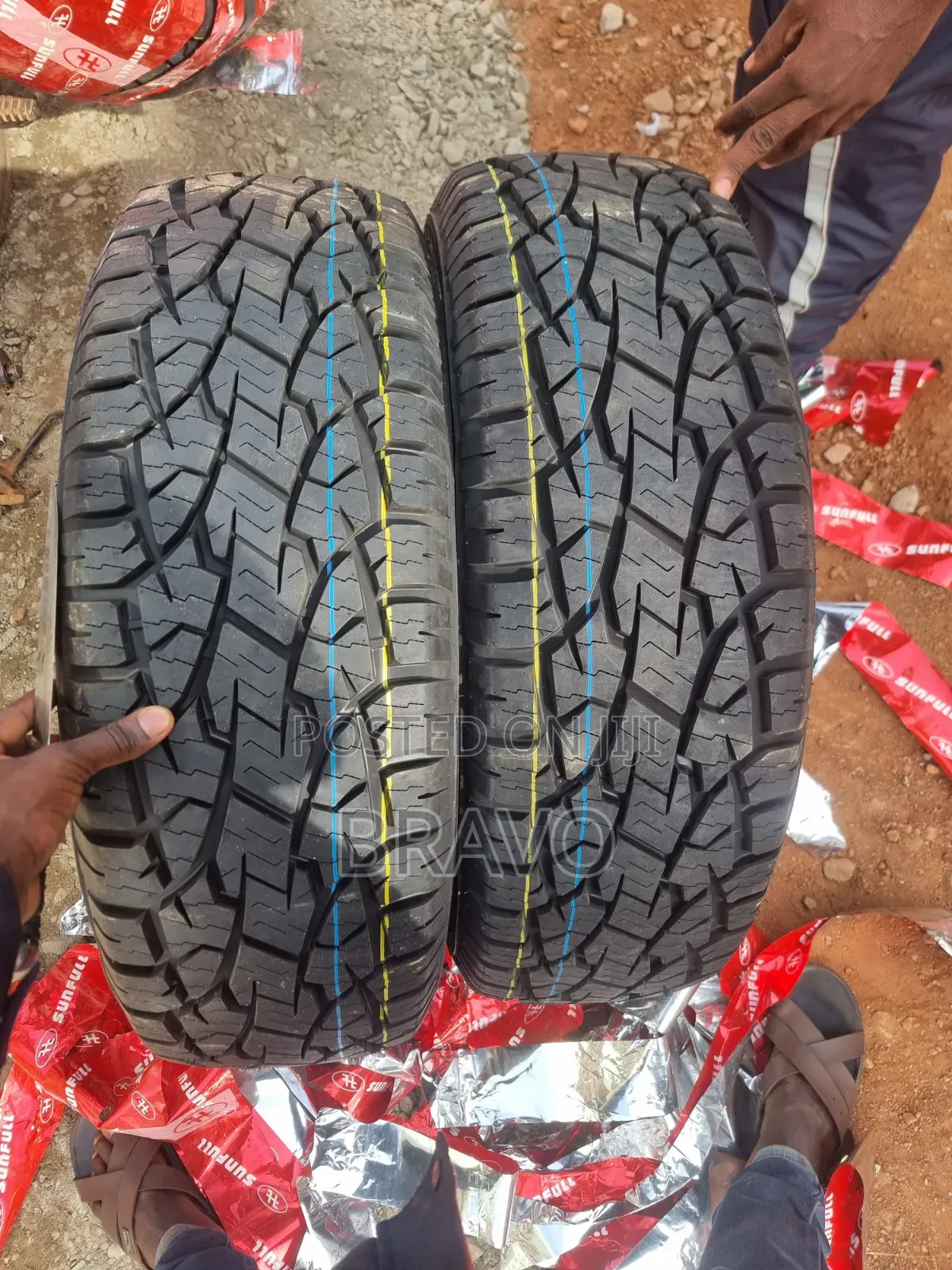 New Tyres 17 for Prado.