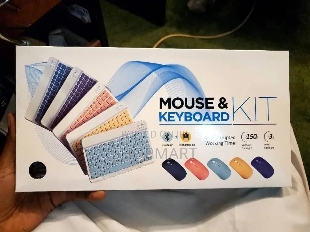 Mini Mouse and Keyboard Set Macaron