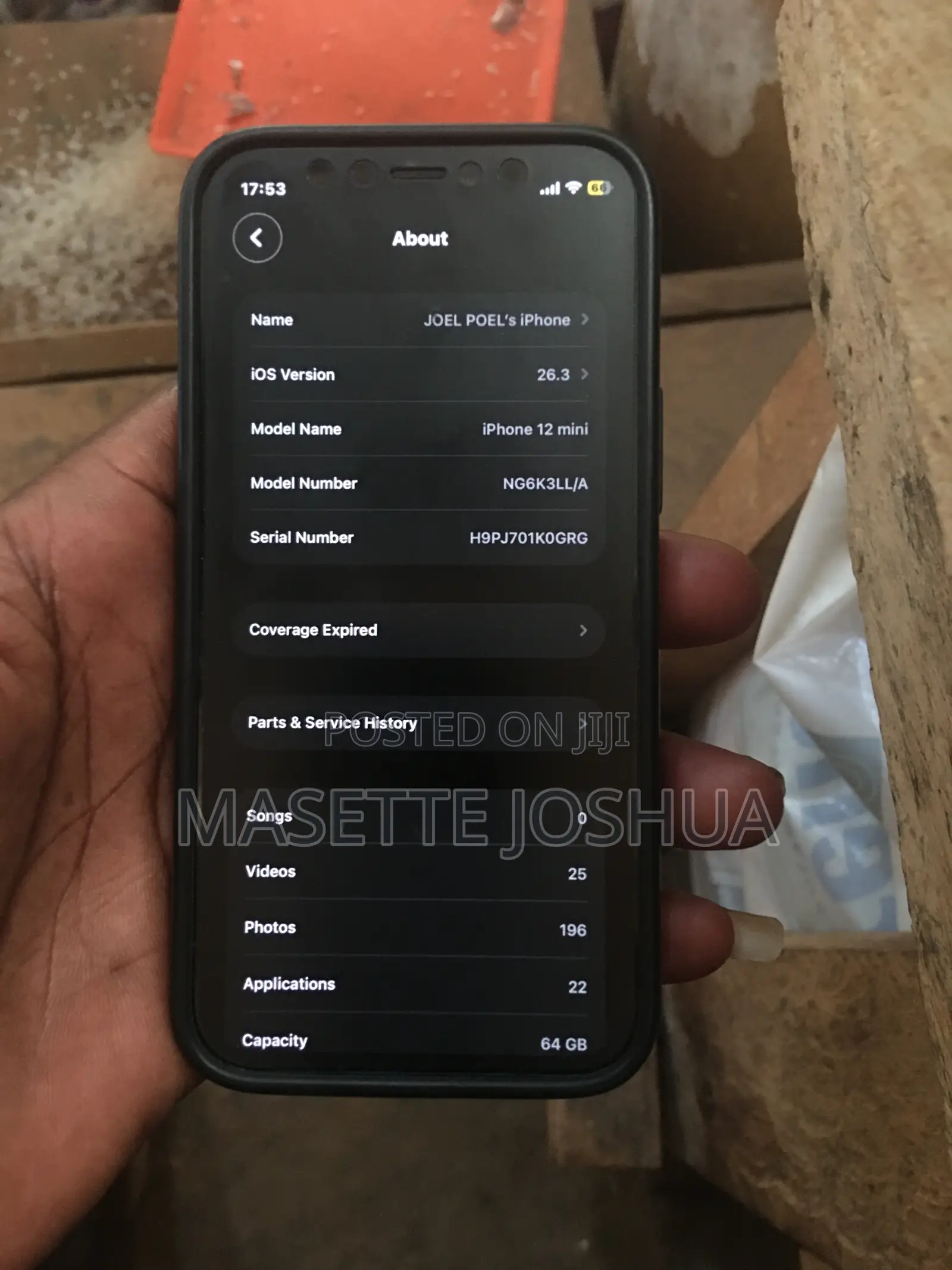 Apple iPhone 12 mini 64 GB Black