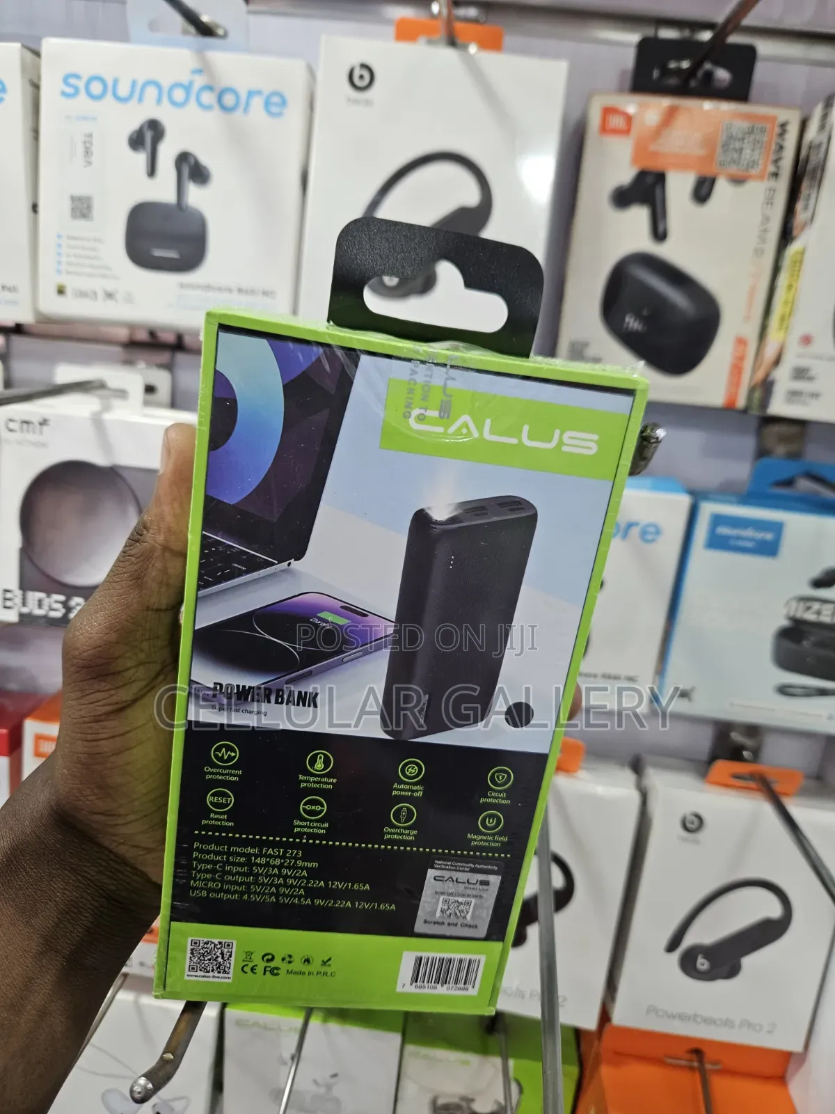 Calus Fast 273 Power Bank 20,000mah 22.5w