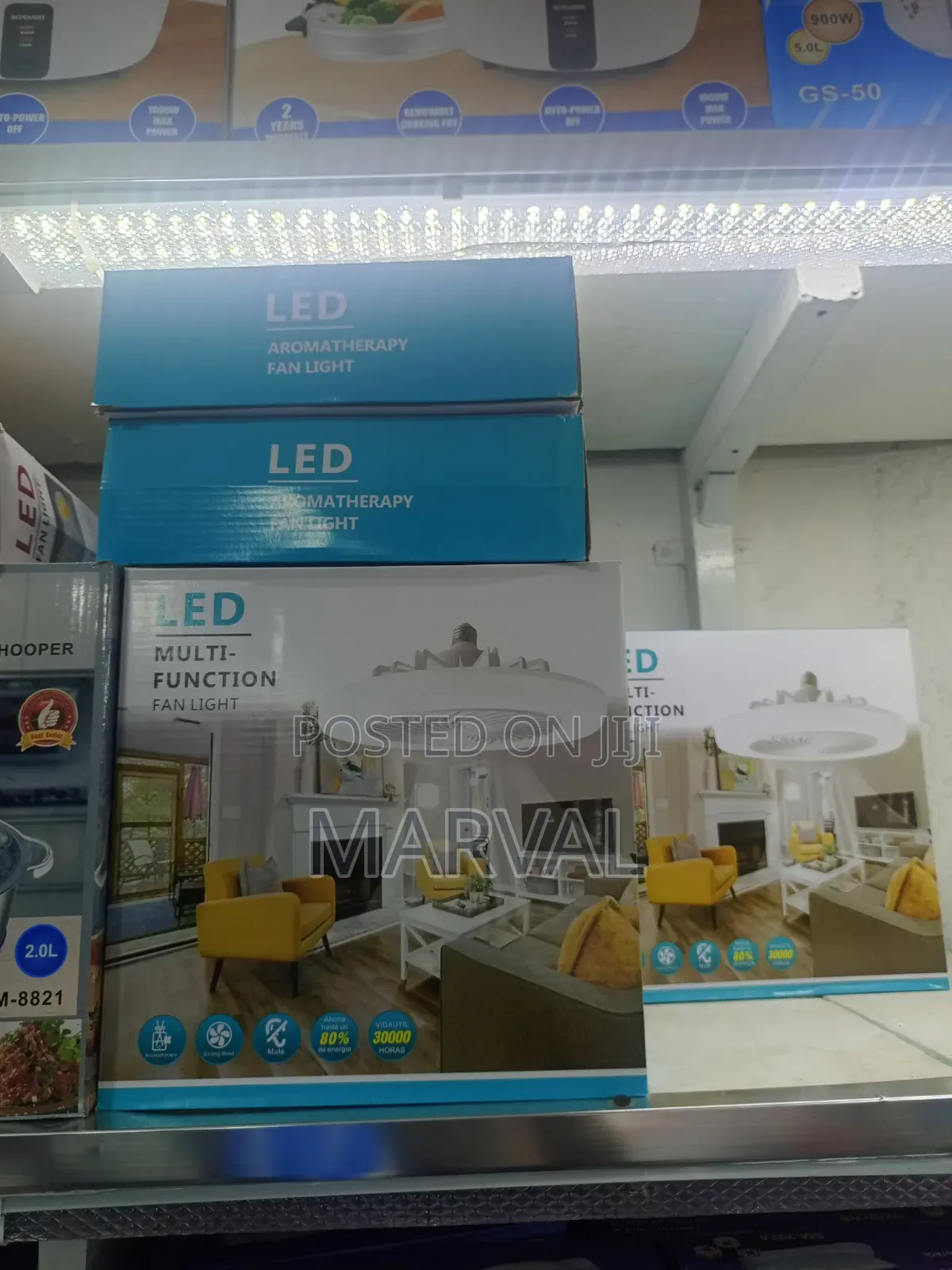 Led Multi-Function Fan Light