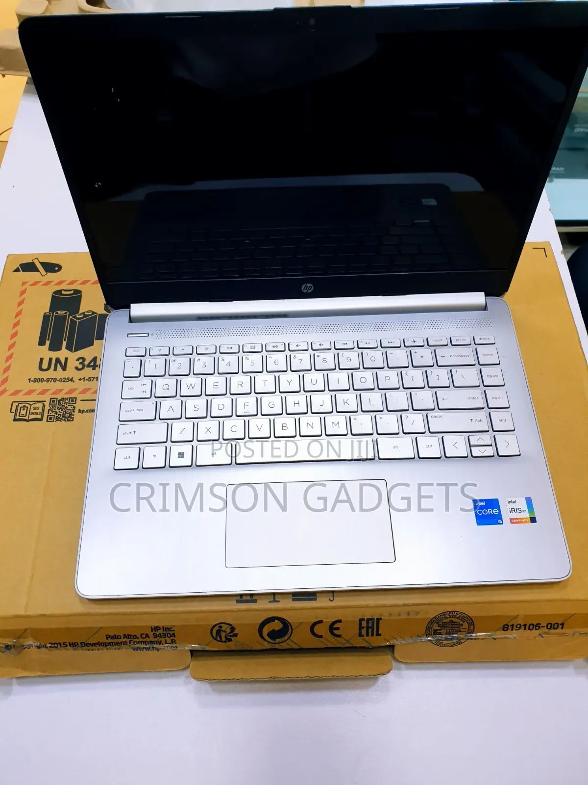 New Laptop HP 15s 8GB Intel Core i5 SSD 256GB