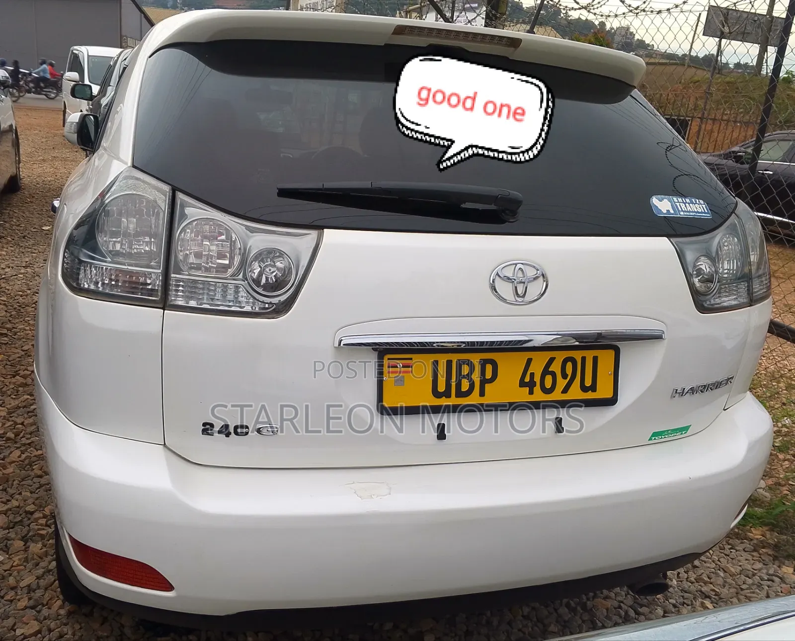 Toyota Harrier 2.4 2008 White