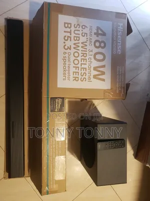 Hisense Hs3100 2024 Wireless Sound Bar 480watts