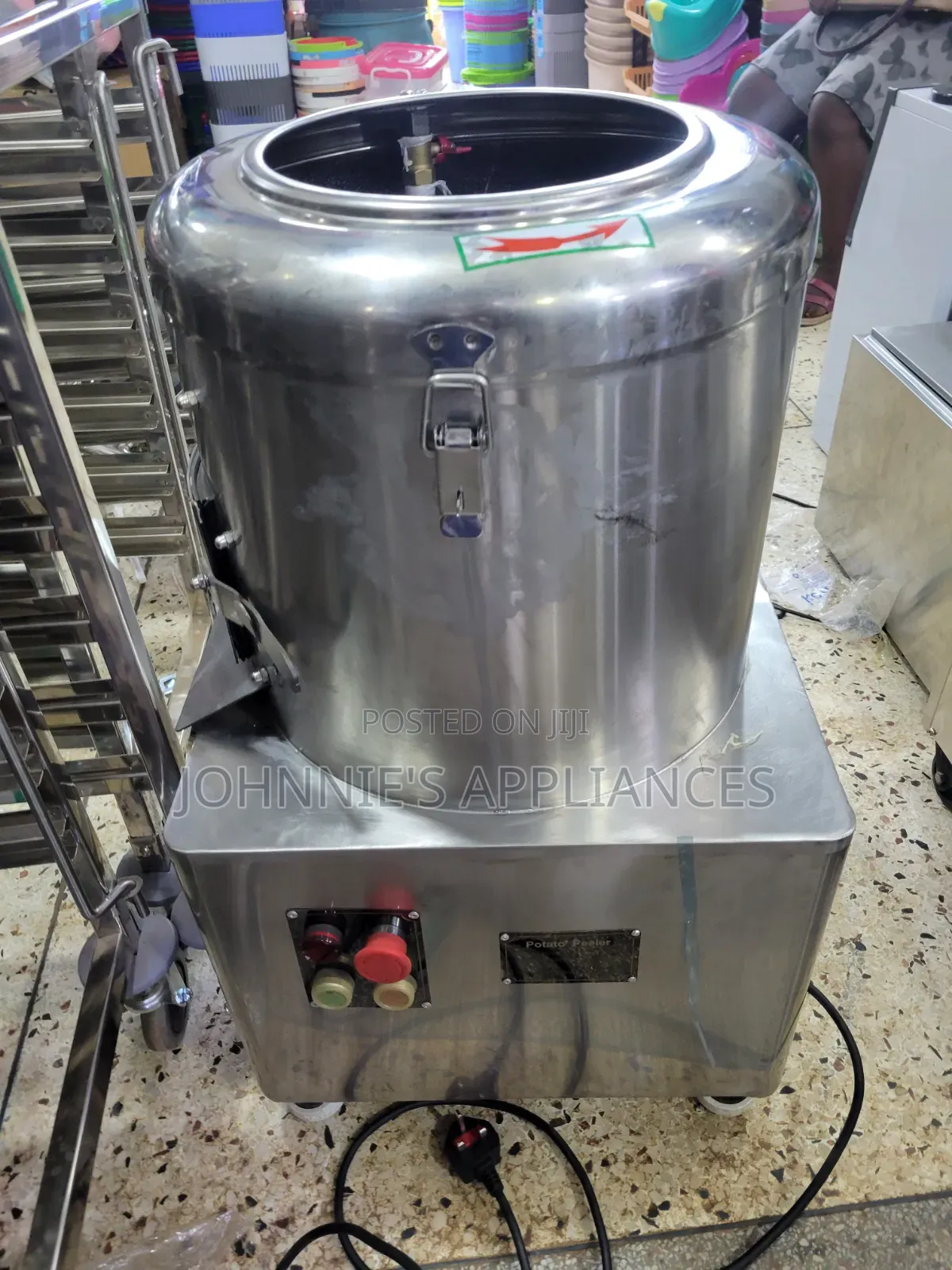 Commercial Electric Potate Peeler Machine 15kgs