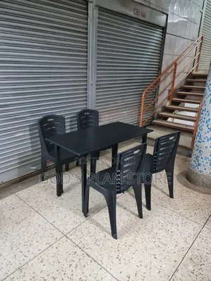 Outdoor/Indoor Wooden Foldable Table and Chairs Set