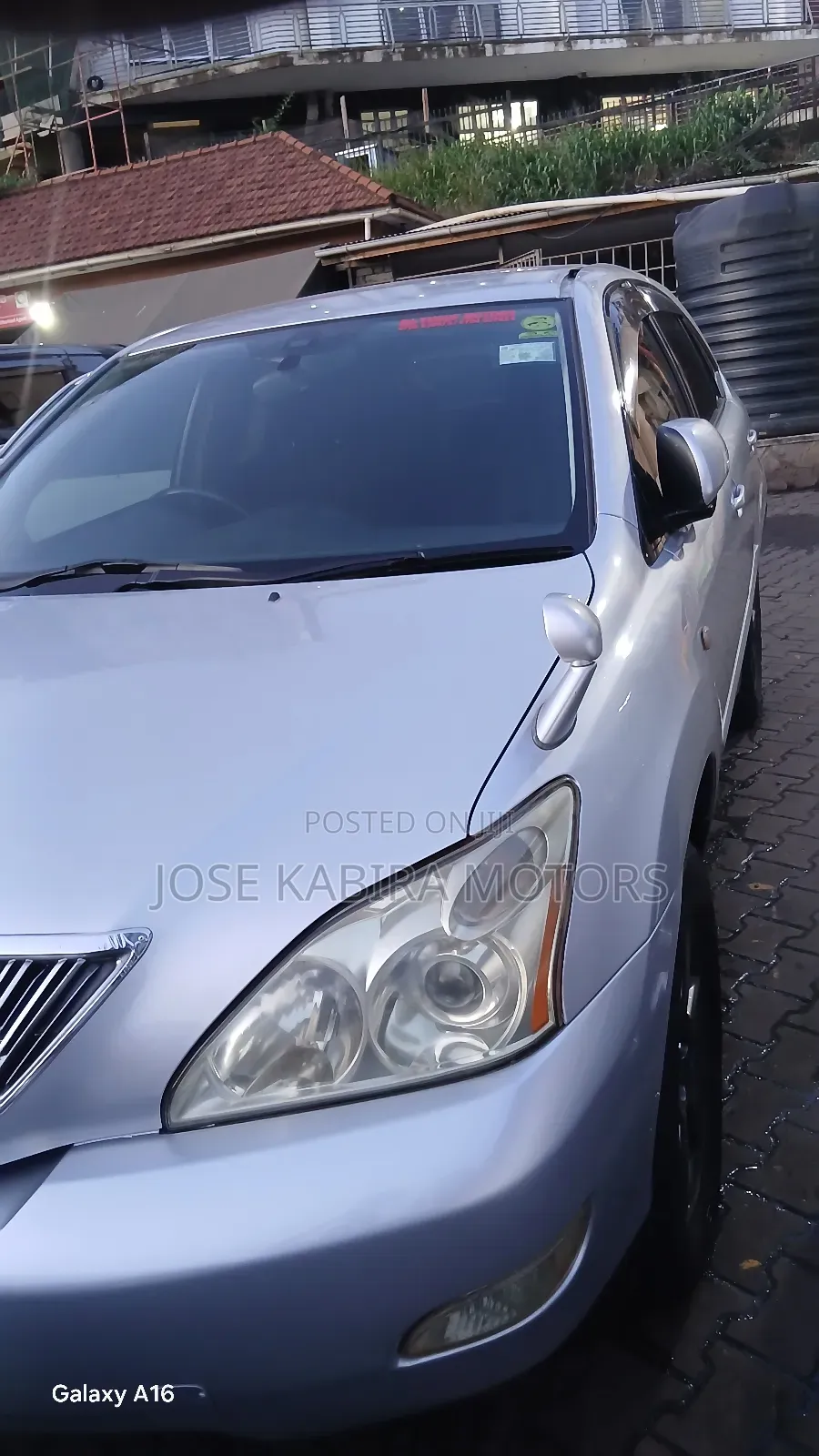 Toyota Harrier 2008 Silver