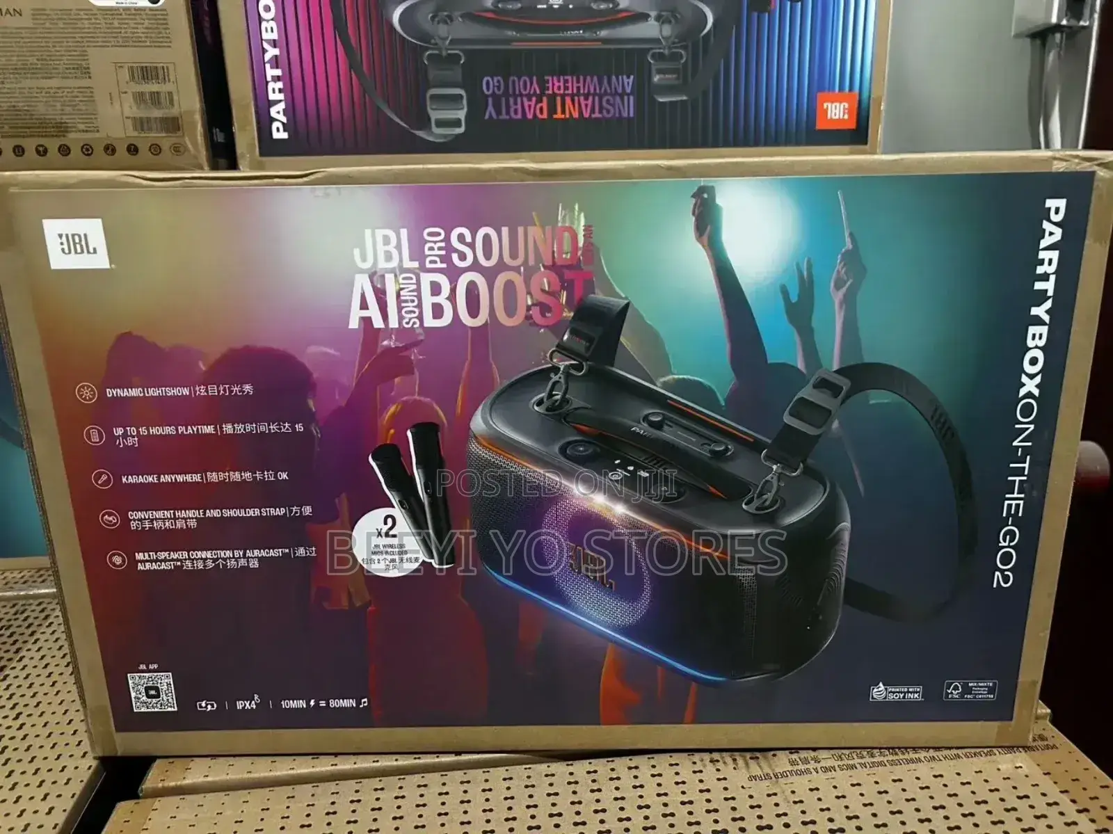 JBL Partybox on-the-Go – Portable Party