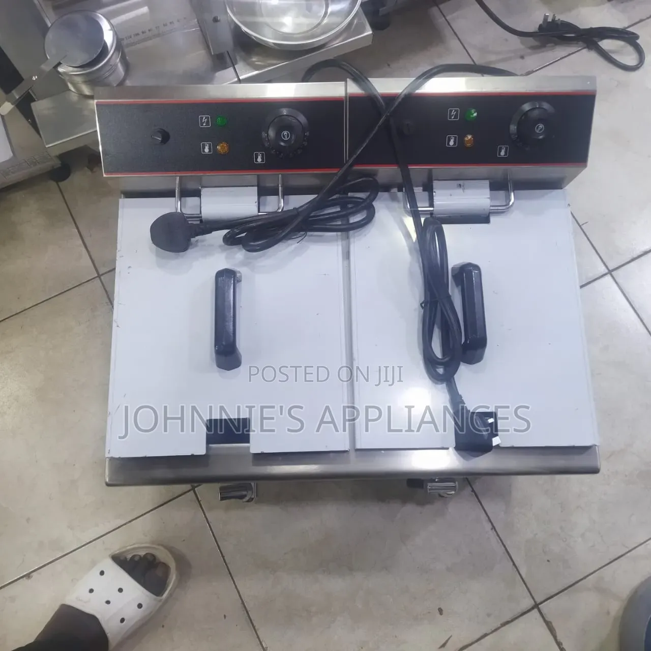 13+13l Commercial Electric Stainless Steel Deep Fryer